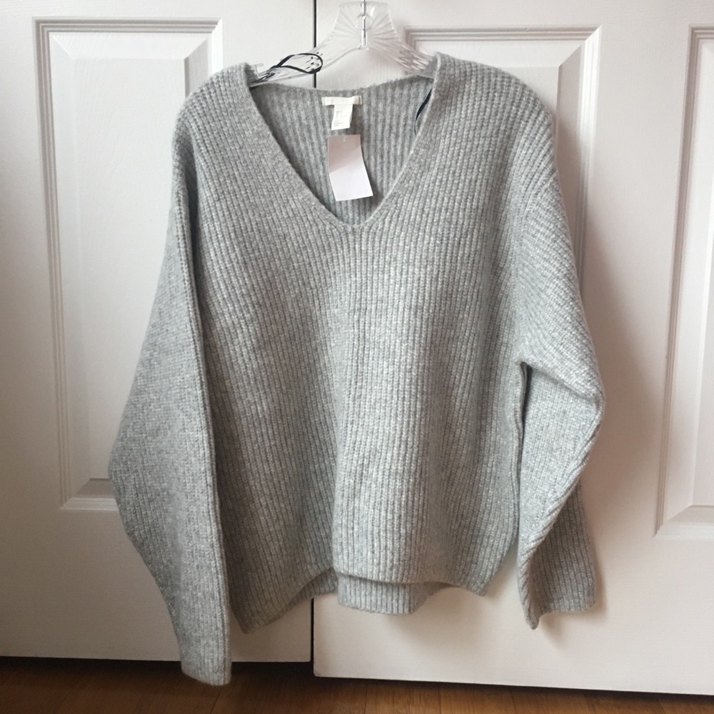 Grey sweater TAGS STILL ON